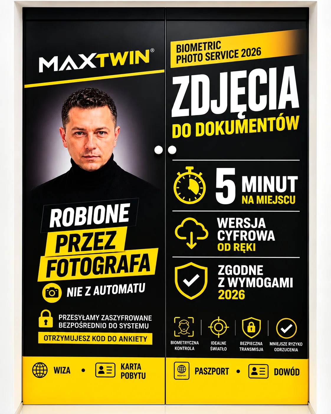 Zdjęcia do dokumentów MAXTWIN Bydgoszcz